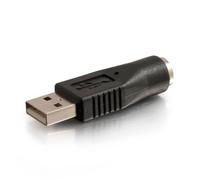 C2G 27277 USB Male to PS/2 Female Adapter, Black