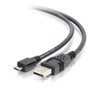 C2G 27395 USB cable USB 2.0 4.6 m USB A Micro-USB B Black
