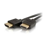C2G 2ft (0.6m) Flexible High Speed HDMI Cable with Low Profile Connectors - 4K 60Hz HDMI 2.0 Gold Plated