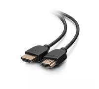 C2G 2ft (0.6m) Plus Series Slim Flexible High Speed HDMI Cable with Ethernet