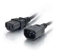 C2G 2m 18 AWG Computer Power Extension Cord (IEC320C13 to IEC320C14)