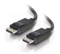 C2G 2m DisplayPort Cable with Latches M/M - Black