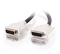 C2G 2M DVI-I Male to Male DVI-I Dual Link Video Monitor Display Cable