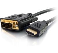 C2G 2M HDMI to DVI-D High Speed Digital Video Cable, DVI to HDMI Monitor Adapte