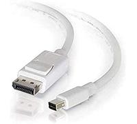 C2G 2m Mini DisplayPort/Thunderbolt to DisplayPort Monitor Cable White