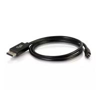 C2G 2m Mini DisplayPortTM to DisplayPortTM Adapter Cable 4K 30Hz - Black