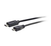 C2G 2m USB 2.0 USB Type C to USB Micro B Cable M/M - USB C Cable Black