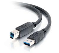 C2G 2m USB 3.0 A Male to B Male Cable USB cable USB B Black