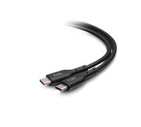 C2G 3.7M (12ft) USB-C® Male to USB-C Male Charging and Data Transfer Cable (20V 5A) - USB 2.0 (480Mbps)