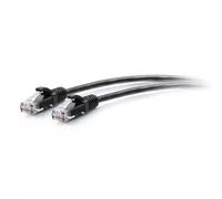 C2G 3.7m Cat6a Snagless Unshielded (UTP) Slim Ethernet Patch Cable - Black