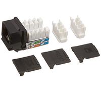 C2G 35203 Cat5e 90° RJ45 Unshielded Keystone Jack, Black