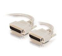 C2G 3m DB25 M/M Cable parallel cable Beige
