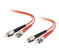 C2G 3m Fibre/Fiber Optic Cable for Fast Ethernet, Fibre Channel, ATM and Gibabit Patch Cable LSZH ST/ST Duplex Multimode Multimode 62.5/125 MM