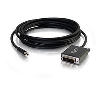 C2G 3M Mini DisplayPort Male to Single Link DVI-D Male Computer Monitor Adapter Cable Full HD Black for MacBook, Chromebook, iMac, Surface Pro, XPS, Dell, ACER, Laptop and other DP Enabled Devices