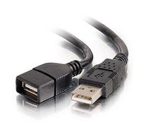 C2G 3M USB 2.0 A Male to USB 2.0 A Female Black USB Extension Cable