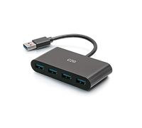 C2G 4-Port USB-A 3.0 Hub, SuperSpeed 5Gb Data Hub for Dell, Surface Pro, XPS, Macbook, Mac Pro/mini, iMac, PC, USB Flash Drives, Mobile HDD etc