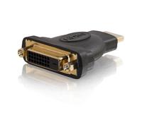C2G 40745 Velocity DVI-D Female to HDMI Male Inline Adapter, Black