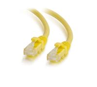 C2G 5m CAT6 Booted Unshielded UTP RJ45 Ethernet Patch Cable Yellow 83470