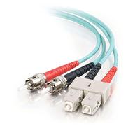 C2G 5m Fibre/Fiber Optic Cable for 10Gb Base-SR and 10GBase-LRM SC/ST 10Gb LSZH Duplex Multimode 50/125 Fibre
