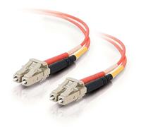 C2G 5m Fibre/Fiber Optic Cable for Fast Ethernet, Fiber Channel, ATM and Gibabit Patch Cable LSZH LC/LC Duplex Multimode Multimode 50/125 MM