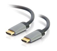 C2G 6.6ft (2m) Select High Speed HDMI Cable with Ethernet 4K 60Hz - In-Wall CL2-Rated
