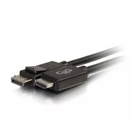 C2G 6ft (1.8m) DisplayPort Male to HDMI Male Adapter Cable - Black