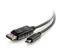 C2G 6ft (1.8m) USB-C to DisplayPort™ Adapter Cable 4K 30Hz - Black