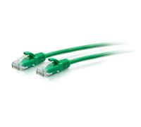 C2G 7.6M (25Foot) CAT6A Extra Flexible Slim Ethernet Cable, Ideal for use with Router, Modem, Internet,Wifi boxes, Xbox, PS5, Smart TV, SKY Q, IP Camera. Delivering Ultra Fast Internet Speeds. GREEN