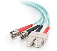 C2G 7m Fibre/Fiber Optic Cable for 10Gb Base-SR and 10GBase-LRM SC/ST 10Gb LSZH Duplex Multimode 50/125 Fibre