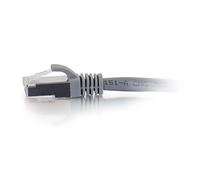 C2G 7M Grey CAT6A Ethernet Gigabit Lan Network Cable (RJ45) Nickel plated and Copper Braided Patch UTP Cable