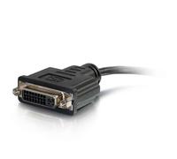C2G 80502 video cable adapter 0.2 m HDMI DVI-D Black