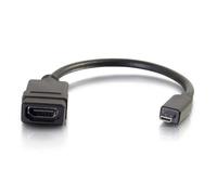 C2G 80510 HDMI cable 0.2 m Micro-HDMI Black