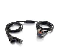 C2G C2g Power Cord Splitter - Power Splitter - Bs 1363 (M) To Iec 60320 C13 - Ac