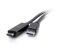 C2G 80693 video cable adapter 0.9 m DisplayPort HDMI Black
