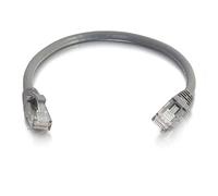 C2G 83140 0.5M GREY Cat5e Ethernet RJ45 High Speed Network Cable, LAN Lead Cat5e Unshielded PVC UTP Patch Cable