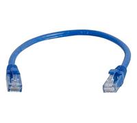 C2G 0.3m Cat5e Booted Unshielded (UTP) Patch Cable - Blue