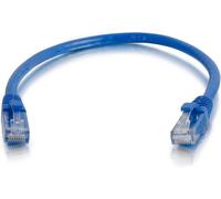 C2G 0.5m Cat5e Booted Unshielded (UTP) Network Patch Cable - Blue