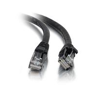 C2G 83181 Cat5e Ethernet RJ45 High Speed Network Cable, LAN Lead Cat5e Unshielded PVC UTP Patch Cable, 1M BLACK