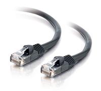 C2G 83186 7M BLACK Cat5e Ethernet RJ45 High Speed Network Cable, LAN Lead Cat5e Unshielded PVC UTP Patch Cable