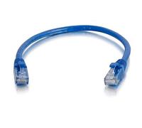 C2G 83385 0.5m Cat6 Booted Unshielded (UTP) Network Patch Cable - Blue