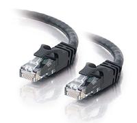 C2G 83405 0.5m Cat6 Booted Unshielded (UTP) Network Patch Cable - Black
