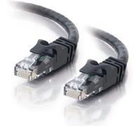C2G 83408 2M BLACK CAT6 Ethernet Gigabit Lan Network Cable (RJ45) Patch cable,