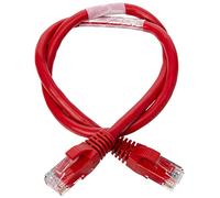 C2G 83556 0.5m Cat6 Booted Unshielded (UTP) Crossover Patch Cable - Red
