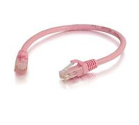 C2G 83588 Cat6 Booted Unshielded (UTP) Network Patch Cable - Pink, 1m