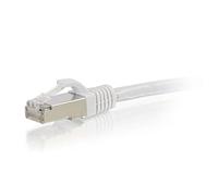 C2G 83884 5M Cat5e Ethernet Network Patch Cable (STP) Booted & Shielded WHITE