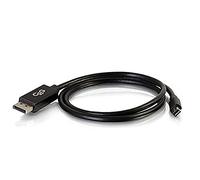 C2G 84301 2m Mini-DisplayPort/Thunderbolt to DisplayPort Monitor Cable Black