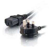 C2G 0.5m Universal Power Cord Black