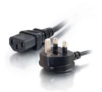 C2G 88512 1 Metre UK Power Cable IECC13 to BS1363 3 Foot Kettle Lead P