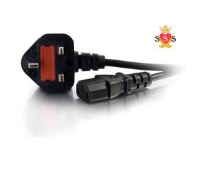 C2G 88514 3 Metre UK PowerCable IEC320C13 to BS1363 9 Foot Kettle Lead Power 1PC