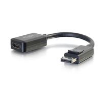 C2G/Cables to Go 54322 8in C2G/Cables to Go DisplayPort M to HDMI F BLK